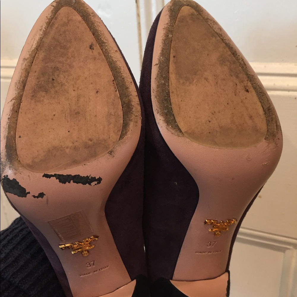 Preowned Prada suede booties - Picture 4 of 6